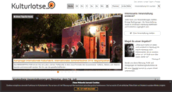 Desktop Screenshot of kulturlotse.de