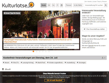 Tablet Screenshot of kulturlotse.de
